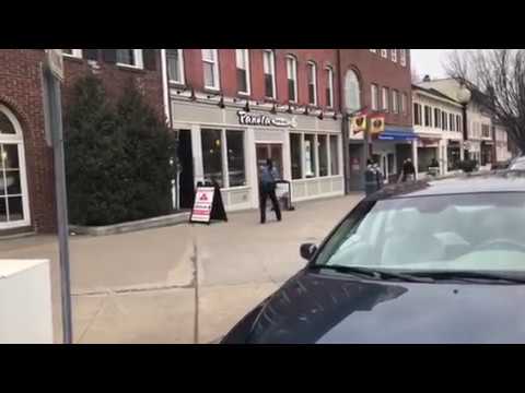 1st video Panera  Princeton Armed person inside