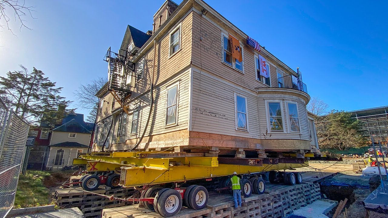 Moving a Victorian House! 110 Prospect Avenue, Princeton, NJ