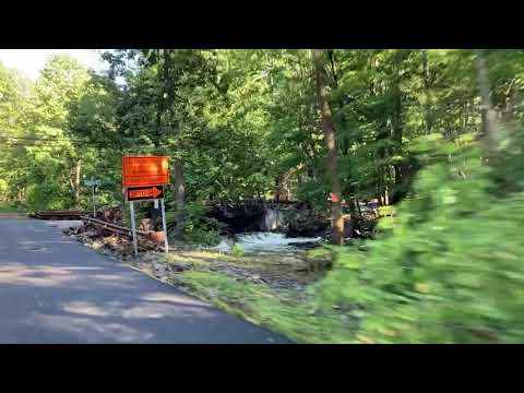 Hollow Road Storm Montgomery NJ Aftermath Ida