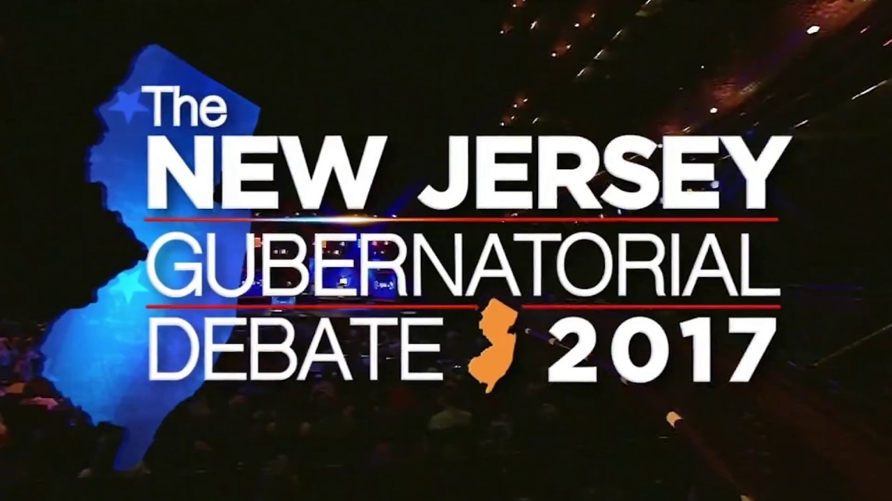 New Jersey Gubernatorial Debate 2017 (Full video)
