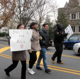 Princeton Seminary Students and Staff Turn out in Force to March for Racial Justice