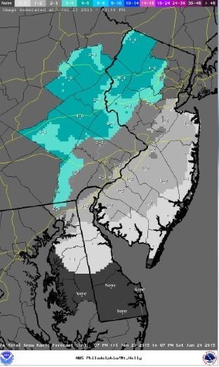 winter advisory Jan 23 2015