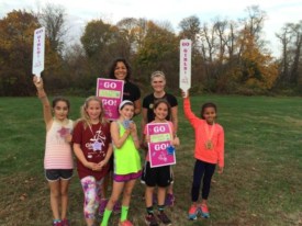 Littlebrook Girls on the Run Raising Money for a Special Cause