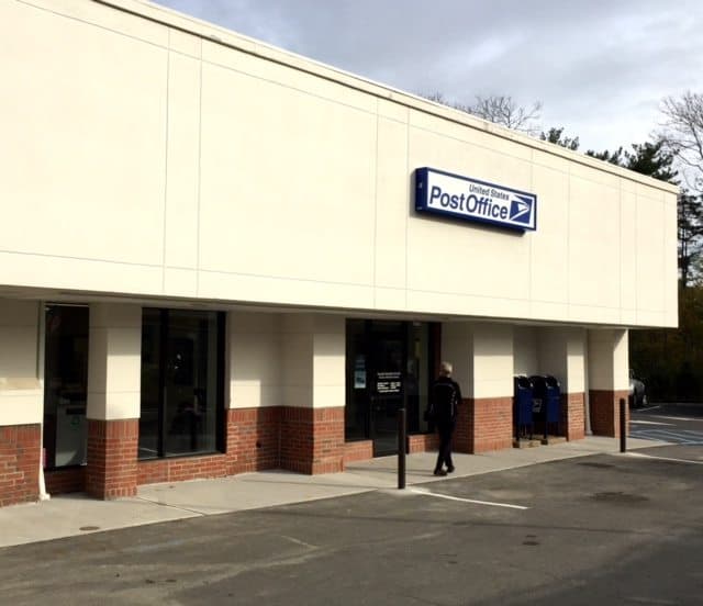 The new Princeton Post Office at 259 Nassau Street replaces the Palmer Square Post Office. 