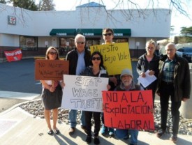 Rally Against Wage Theft at Princeton 7-Eleven