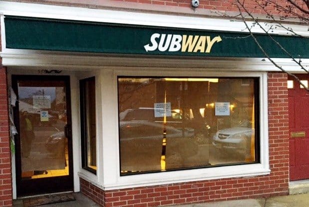 subway witherspoon st princeton