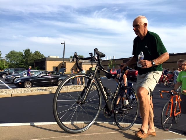 Ken Sharples, 77, will be completing his 28th Ride for Runaways next week. 