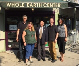 Whole Earth Center Donates $3,000 to Friends of Herrontown Woods