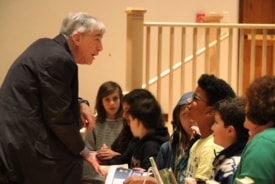 Photo: Children’s Author Visits John Witherspoon Middle School