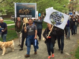 At March for Science in Princeton: ‘Evidence over ignorance’