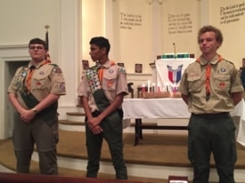 Three Boy Scouts from Princeton troop earn Eagle rank
