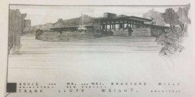 Historical Society of Princeton exhibits Frank Lloyd Wright drawings