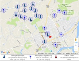 Many Princeton residents reporting poor cell phone coverage last few months