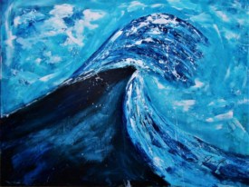 Wave by Kenneth J Lewis Sr