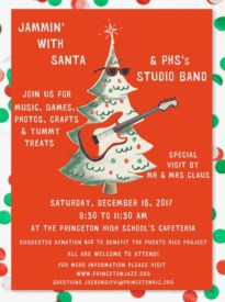 Princeton High School Studio Band concert project will support students from Puerto Rico
