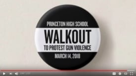 Thousands of area students will walk out of school today to protest gun violence