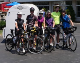 Mom plus five equals a family peloton on the Anchor House Ride for Runaways