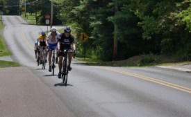 Anchor House cyclists celebrate milestones and a mission