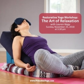 Restorative Yoga with Lauren 11 18
