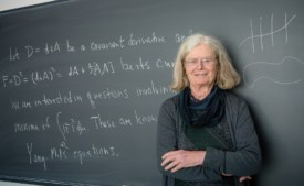Karen Uhlenbeck is first woman to win top mathematics prize