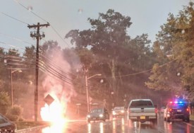 Wires down, some power out in Princeton and some area roads flooded