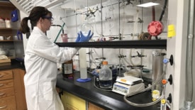 Rider University chemistry professors make hand sanitizer for area hospitals