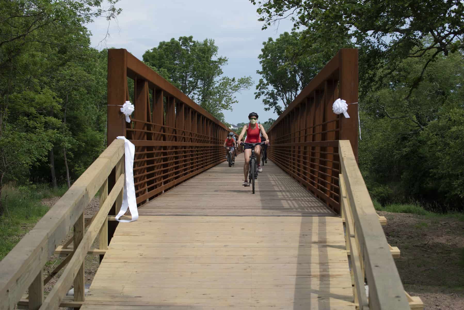 Stony Brook Pedestrian Bridge now open ⋆ Princeton, NJ local news