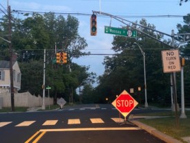 Princeton traffic light out of service