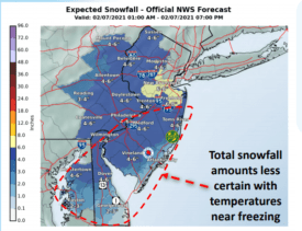 Storm update: Three state vaccine mega-sites will be closed Sunday