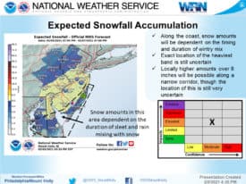 Winter storm watch in effect from late Saturday night through Sunday afternoon