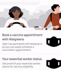 Uber partners with Walgreens to help N.J. drivers get COVID-19 vaccines