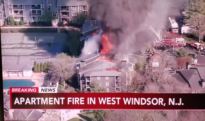 Four-alarm fire destroys Avalon Princeton Junction apartment building in West Windsor (updated) 2 avalon fire