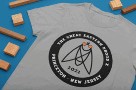 Last call for Princeton cicada Brood X t-shirts, kids shirt added to offerings