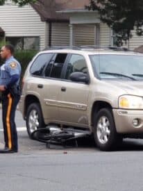 Driver hits cyclist at intersection of Witherspoon Street and Birch Avenue in Princeton