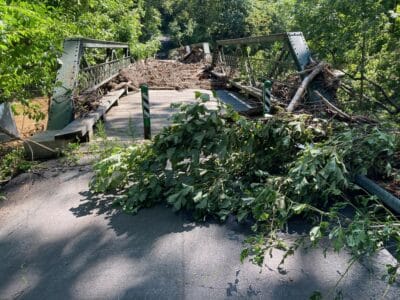Tornado’s path cut through West Windsor and a portion of Princeton
