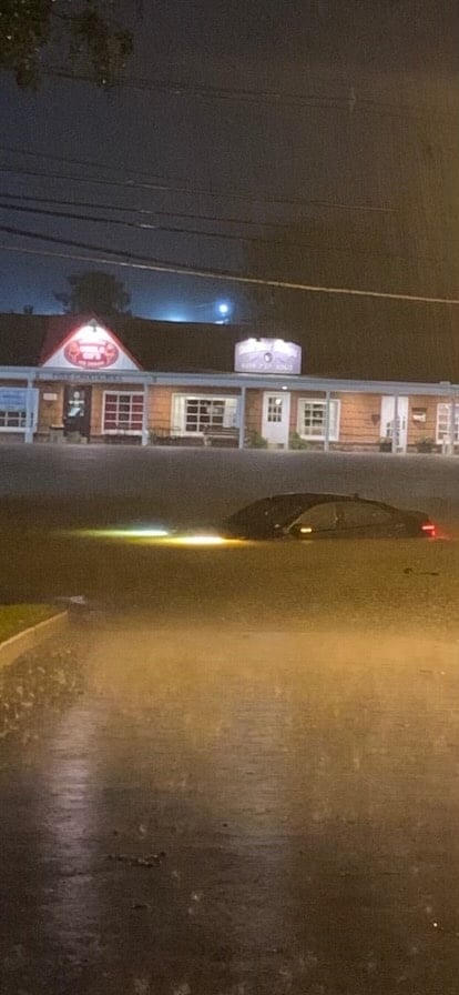 Two people die in storm In Hopewell Township, three officers barely escape rising waters after rescue attempts