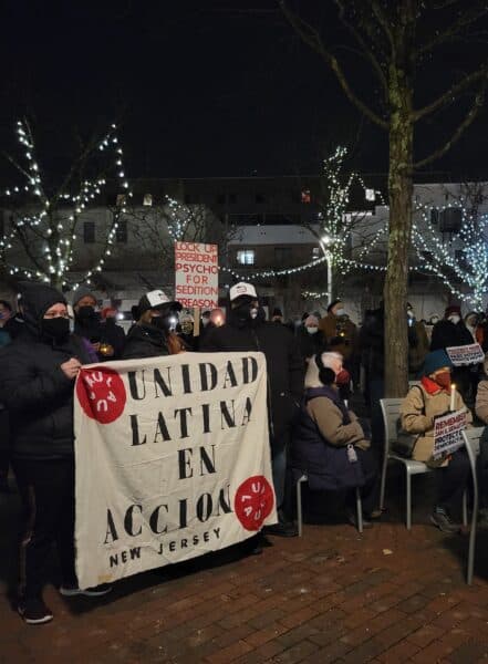 Photos: Princeton vigil marks anniversary of Jan. 6 Capitol attack 3 20220106 174433