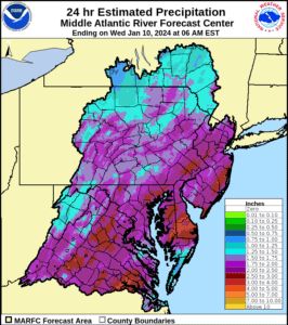 Princeton area storm update for Wednesday night, Jan. 10 (last revised at 11:45 p.m.)