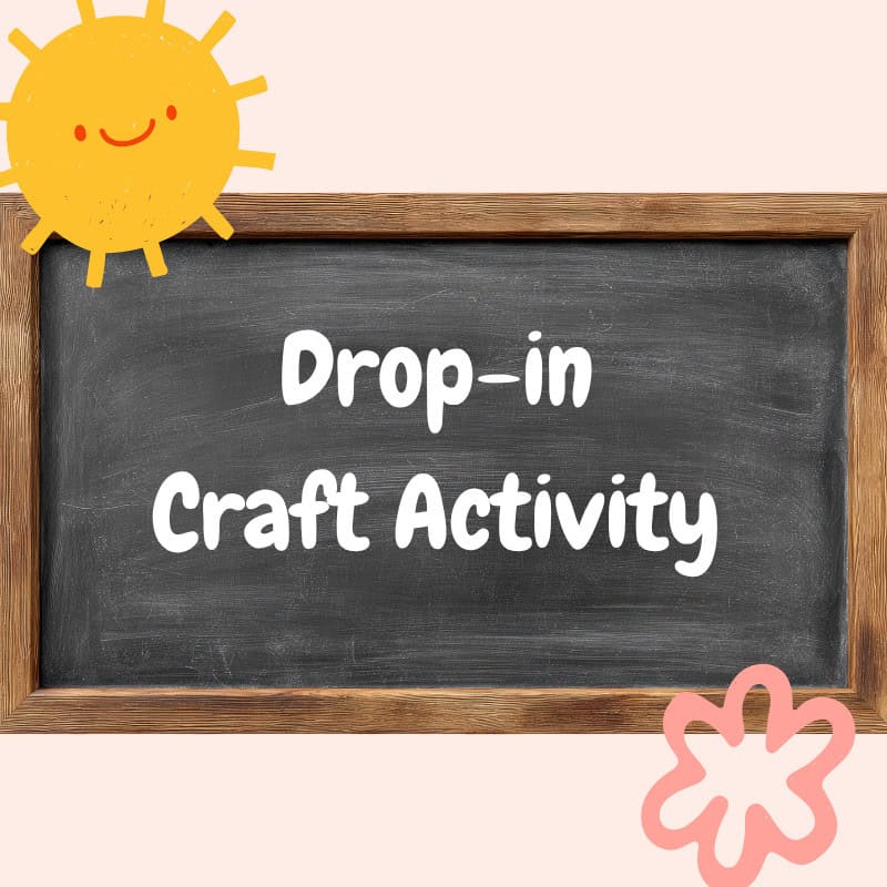 Free Summer Drop-in Craft Days 1 Summer craft