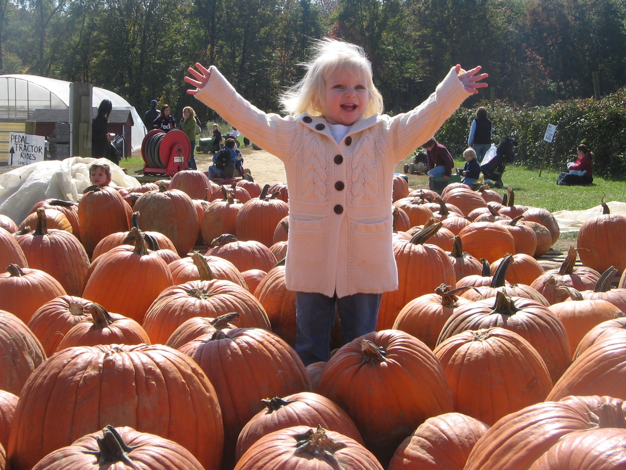 Fall Family Fun Weekends 1 Fall Festival child in pumpkins